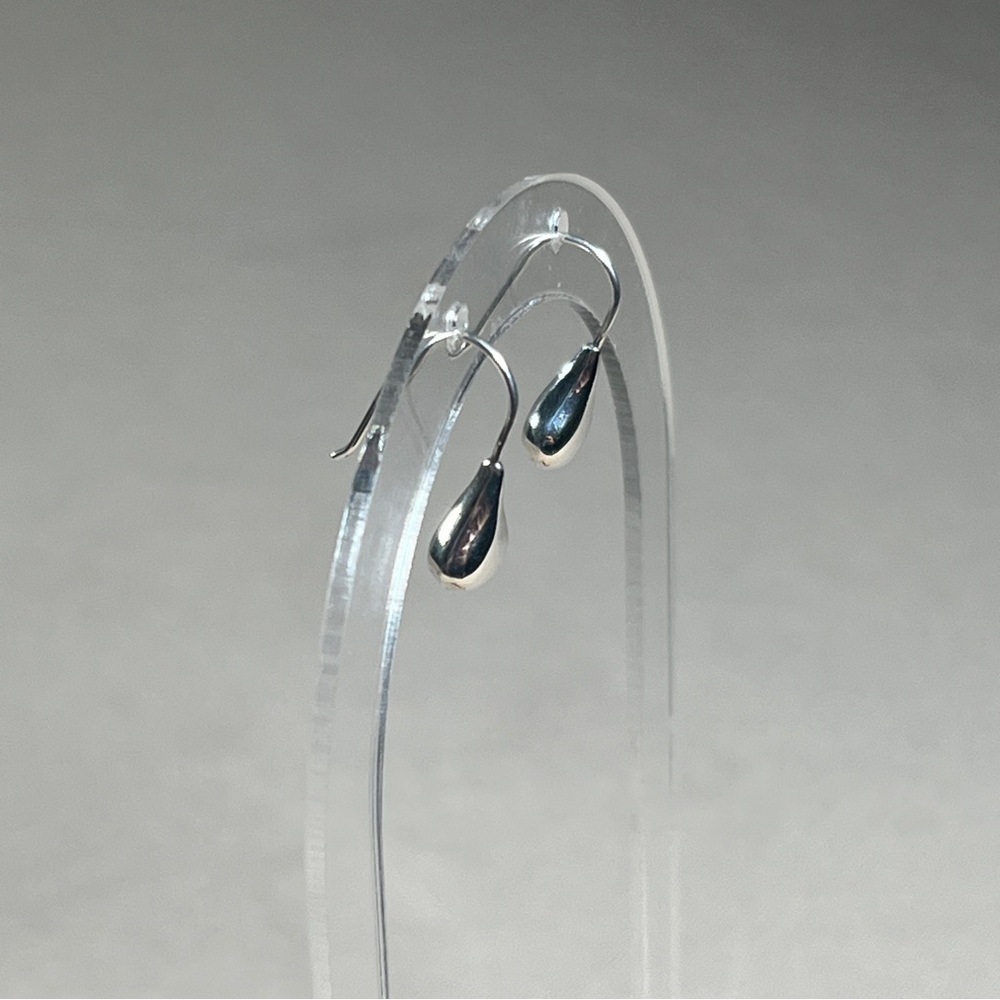 Silpada Sterling Silver Teardrop Dangle Earrings Classic 925 Modern French Hook - Picture 3 of 11
